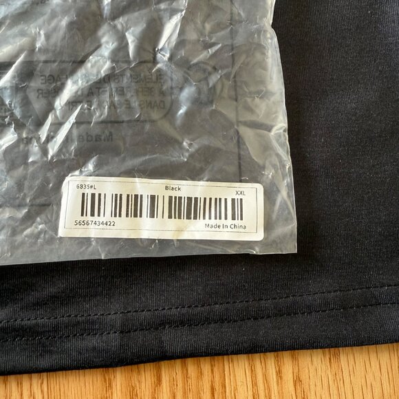 Womens Music Notes Graphic Tee Size XXL Black Rainbow Print V Neck Shirt Top - Picture 6 of 8